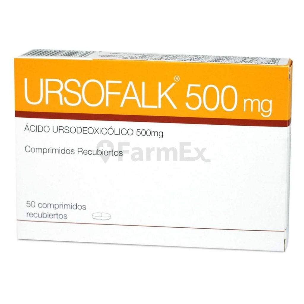 Ursofalk 500 mg x 50 comprimidos Farmex-VidaTres-Persistente